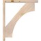 Ekena Millwork Westlake Block Smooth Bracket w/ Offset Brace, Douglas Fir, 3 1/2"W x 26"D x 30"H BKT0402X26X30WTL05SDF - alternate 3